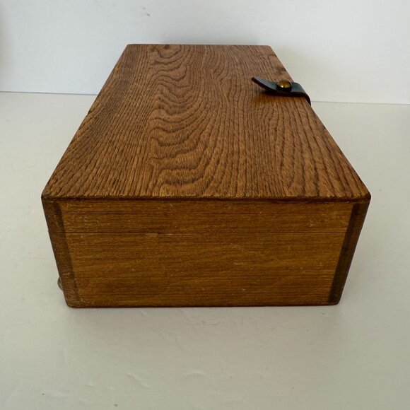 Enid Collins Original Box Bag With Mirror Brass Clasp NO HANDLE - Picture 9 of 10